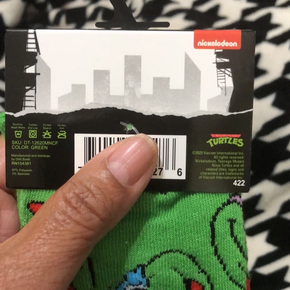 Odd Sox Teenage Mutant Ninja Turtles Socks - Picture 5 of 5